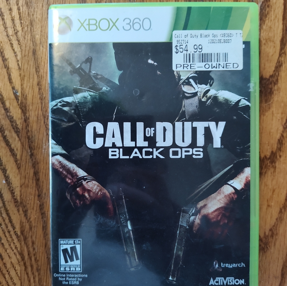 Call of Duty Back Ops
